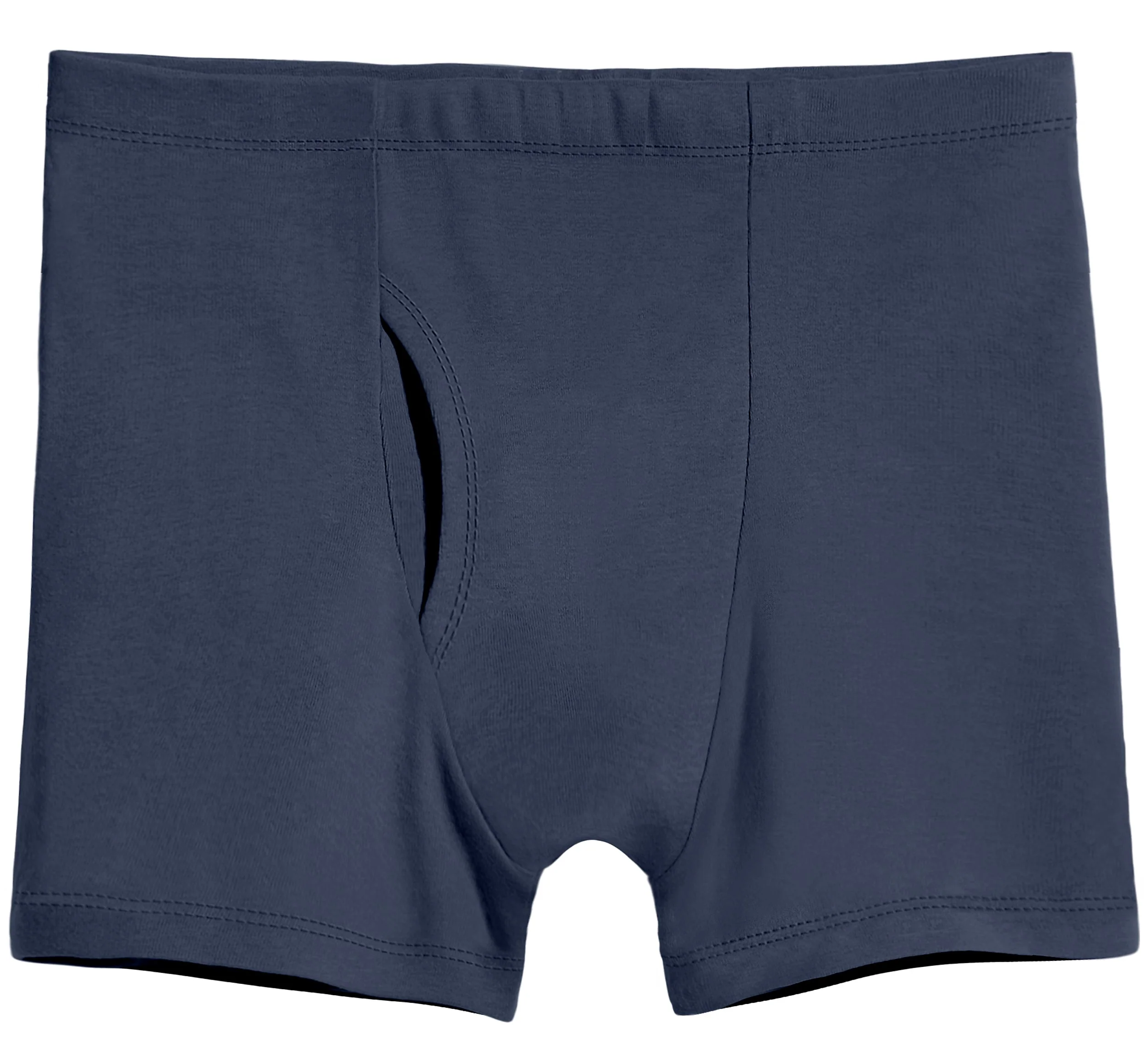 Men's Soft 100% Organic Cotton Boxer Briefs | Midnight - Drispect