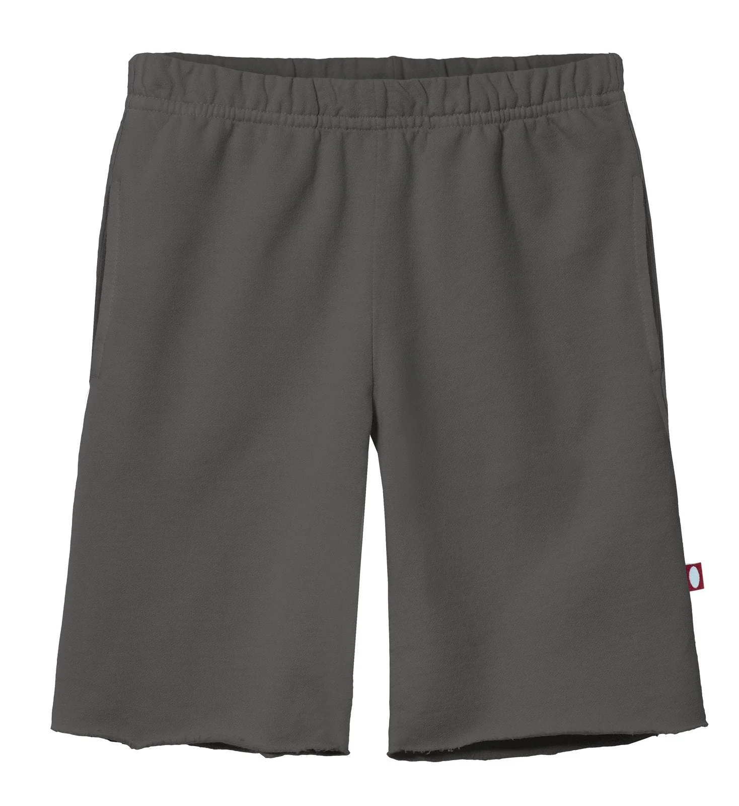 Boys Amazingly Soft Cotton Lightweight Fleece Shorts | Charcoal - Drispect
