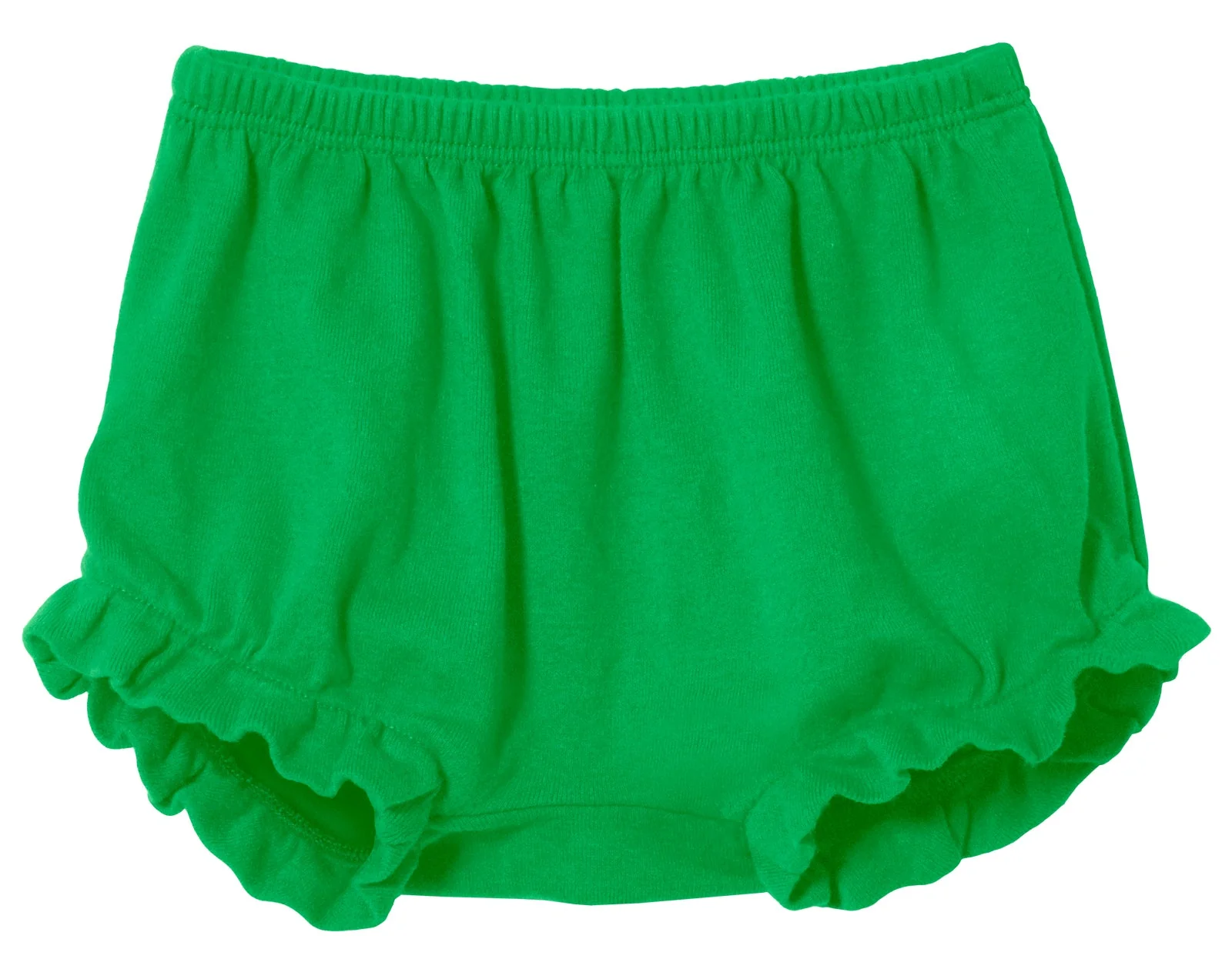 Girls Soft Cotton Bloomer Diaper Cover | Elf Green - Drispect