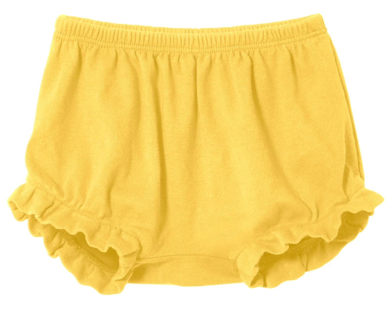 Girls Soft Cotton Bloomer Diaper Cover | Yellow - Drispect