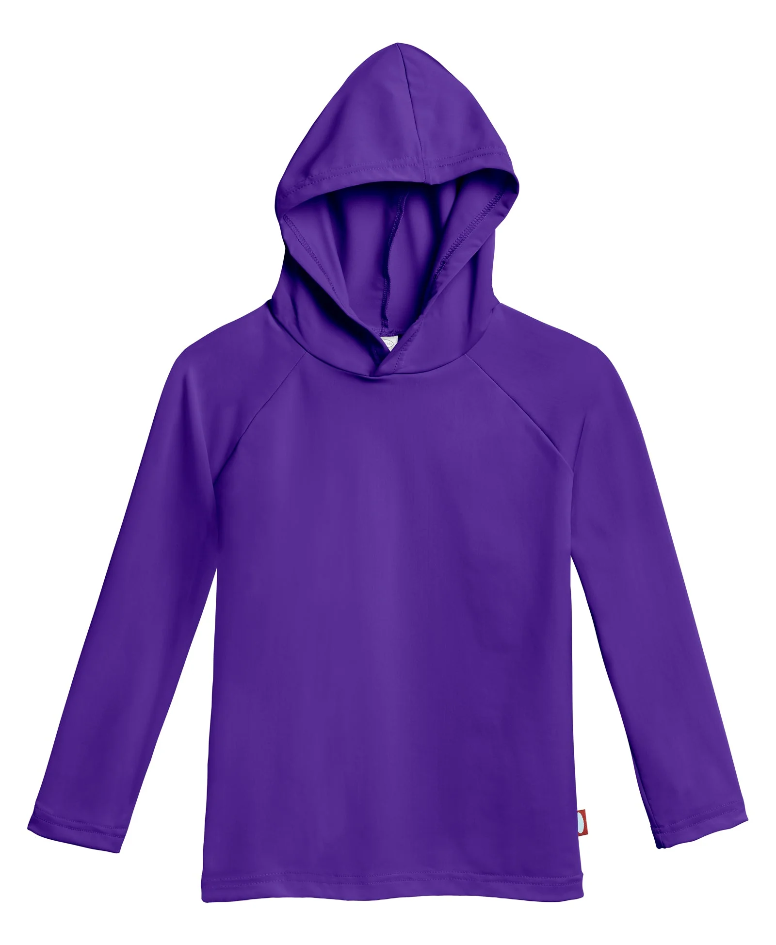 Unisex UPF 50+ Long Sleeve Hooded Rashguard | Purple - Drispect
