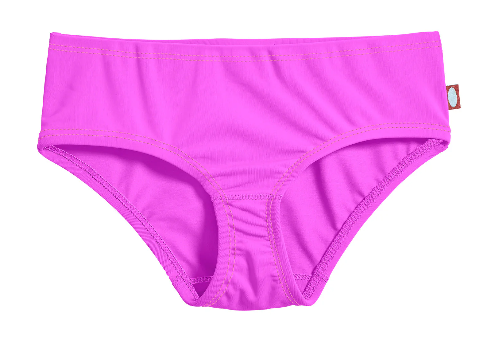 Girls UPF 50+ Swimming Briefs | Deep Purple w. Matching Stitch - Drispect