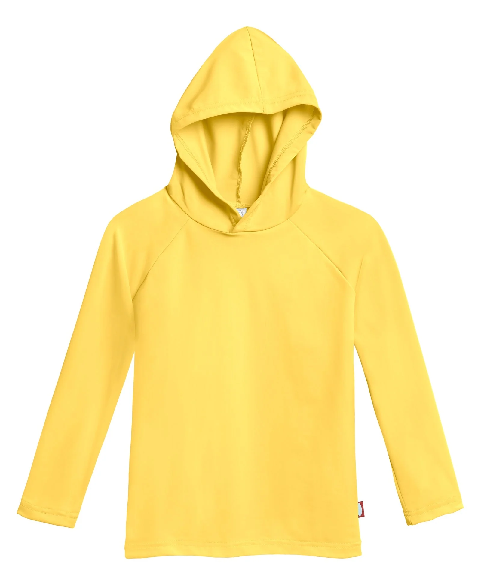 Unisex UPF 50+ Long Sleeve Hooded Rashguard | Yellow - Drispect