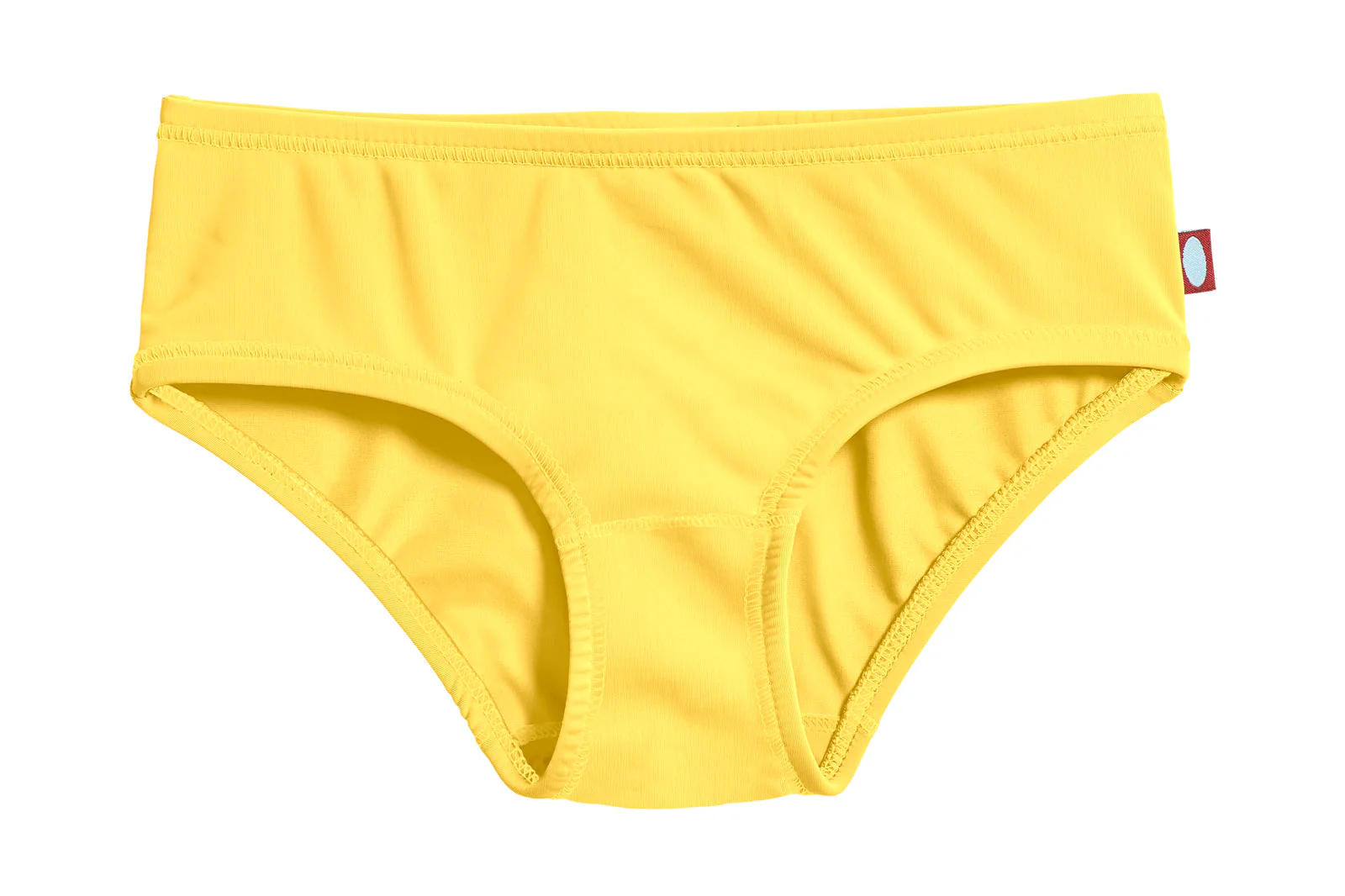 Girls UPF 50+ Swimming Briefs | Yellow - Drispect