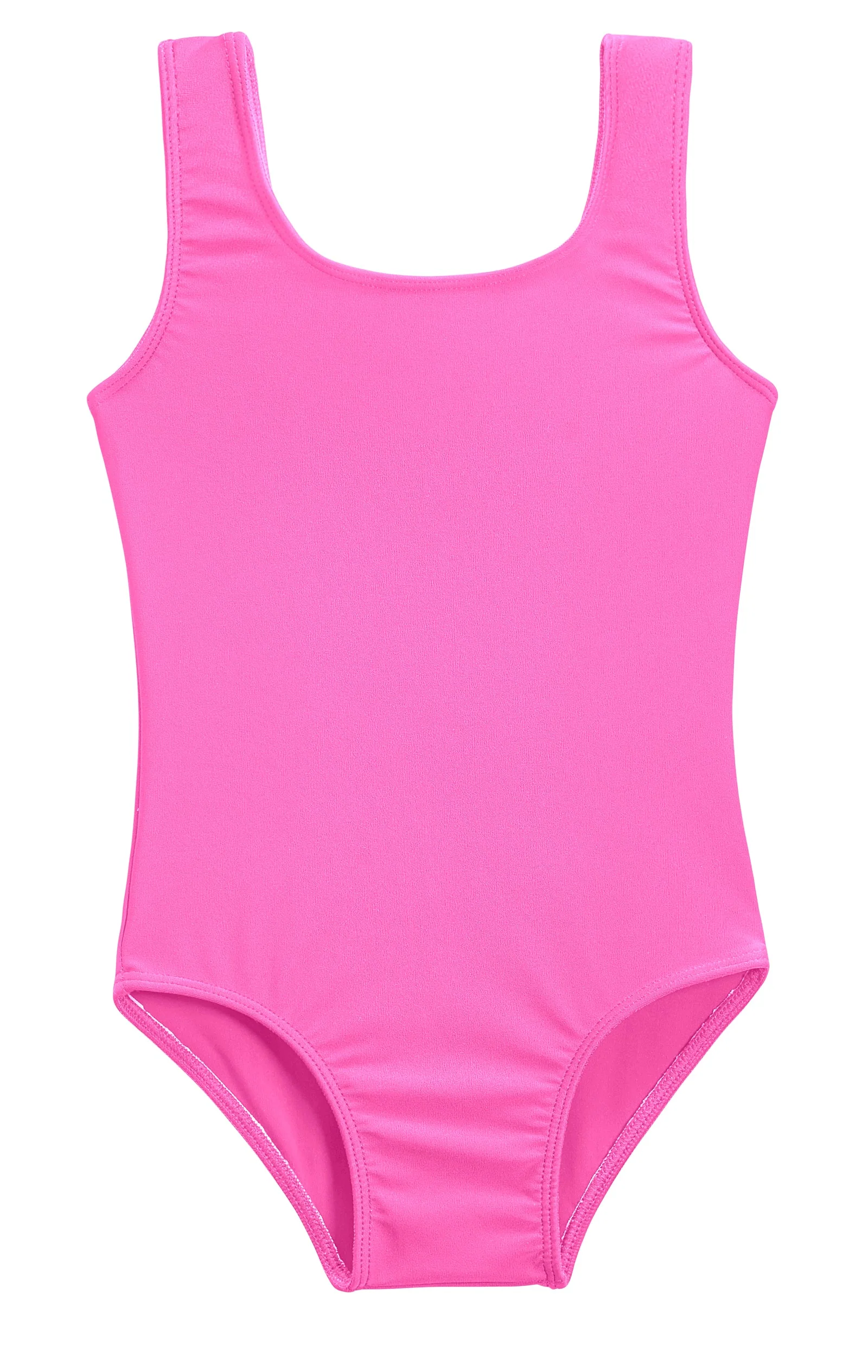 Girls UPF 50+ One Piece Swimsuit | Medium Pink - Drispect