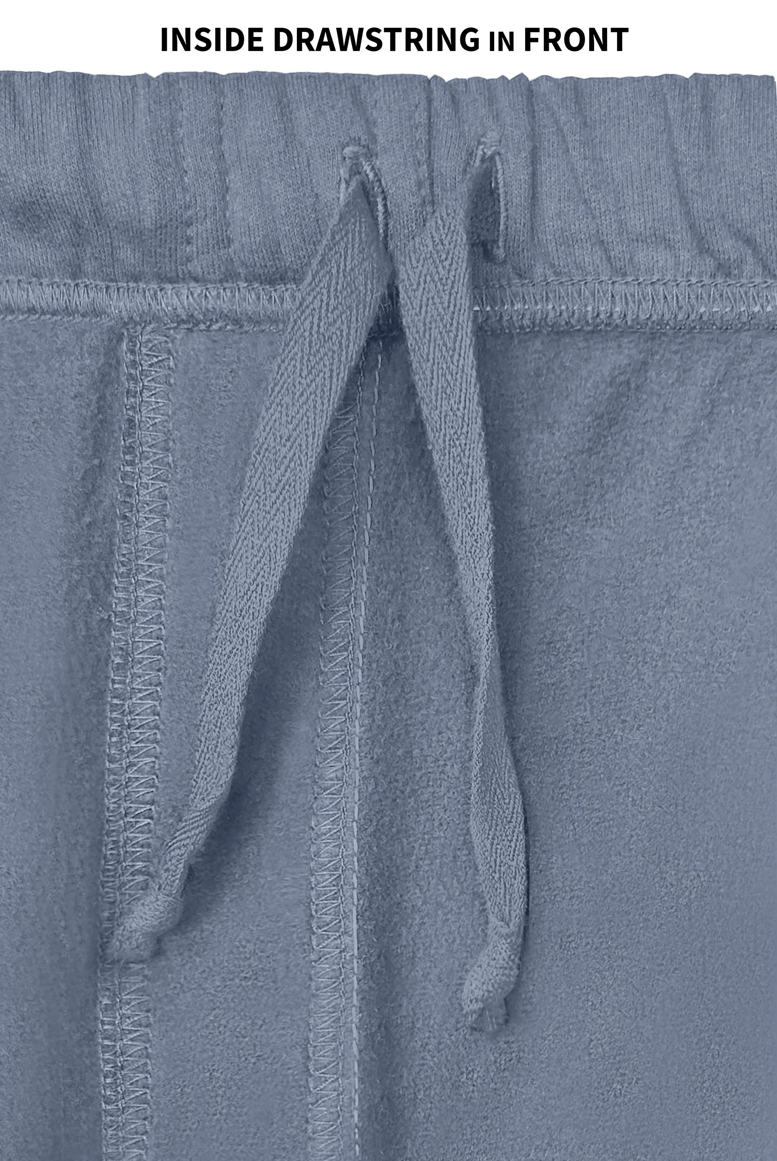 The Softest Mens Cotton Fleece Pant | Concrete - Drispect