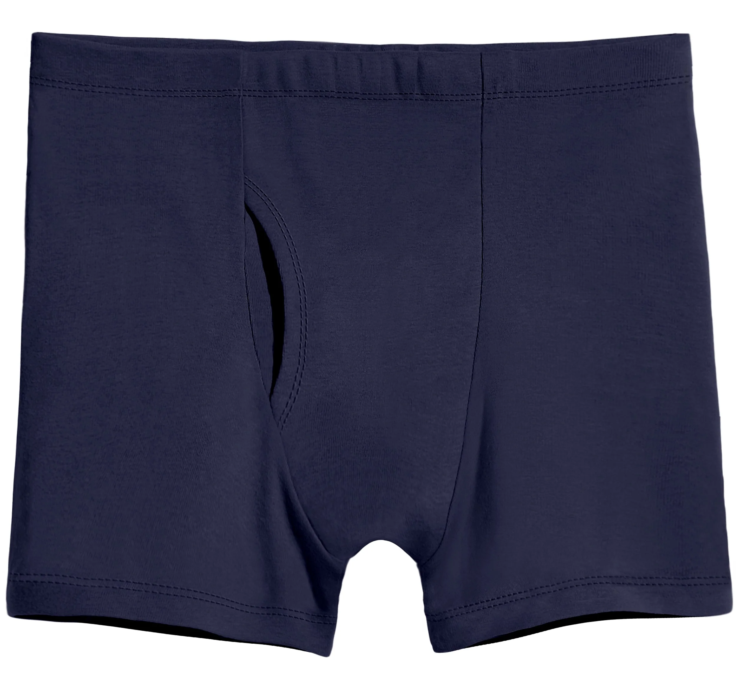 Men's Soft 100% Organic Cotton Boxer Briefs | Navy - Drispect