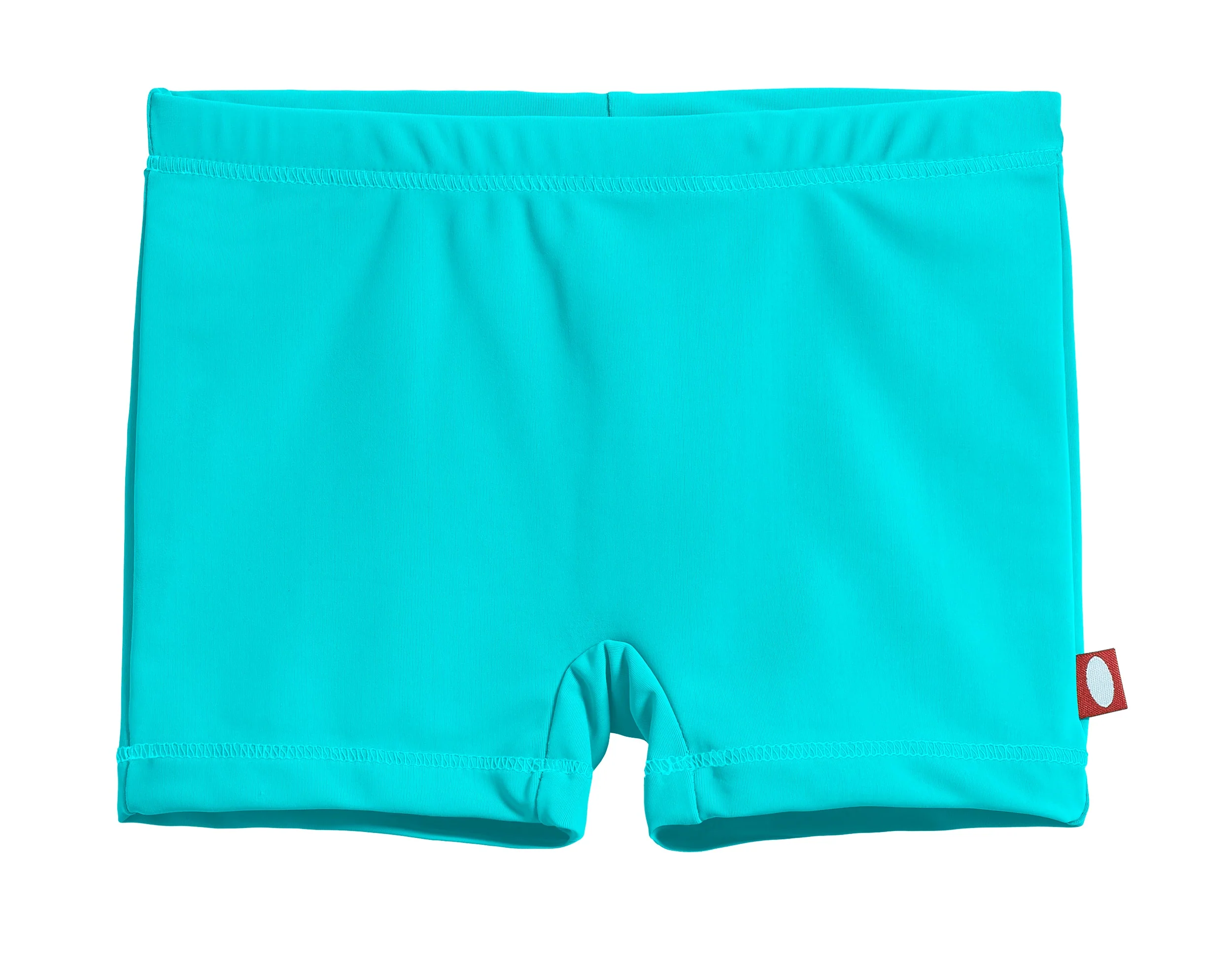 Girls UPF 50+ Swim Boy Shorts  | Turquoise - Drispect