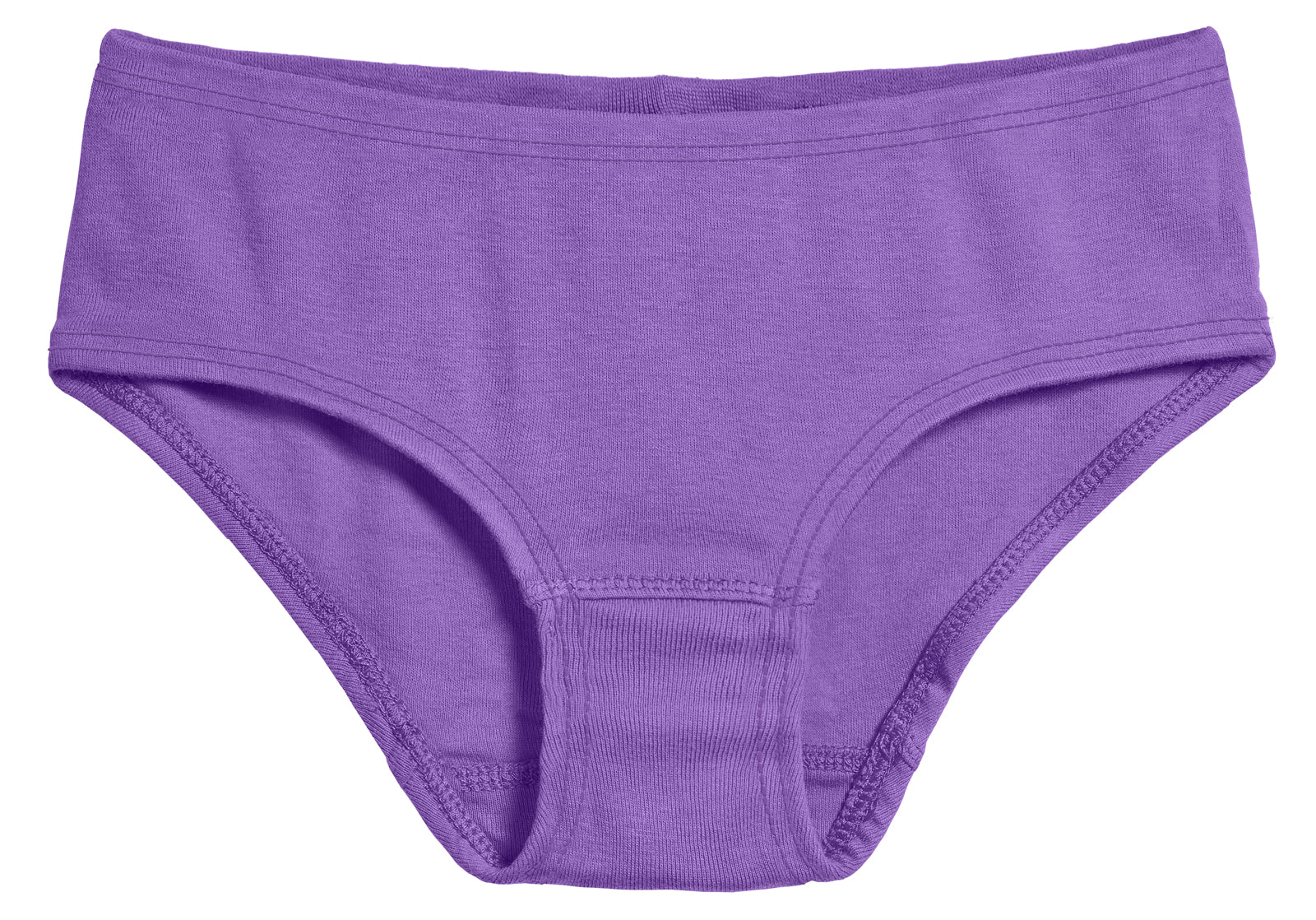 Girls Soft Cotton Brief  | Deep Purple - Drispect