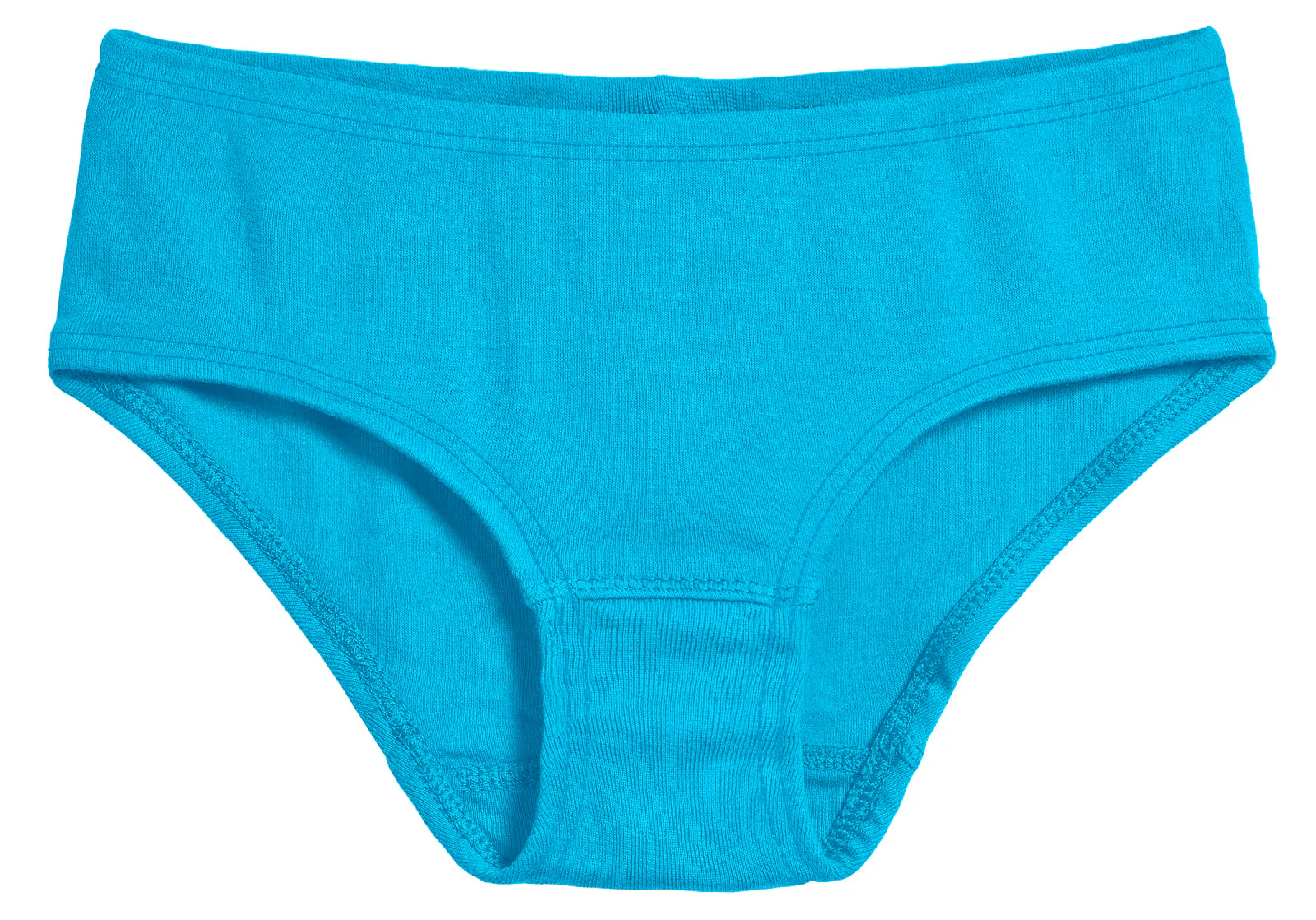 Girls Soft Cotton Brief  | Turquoise - Drispect