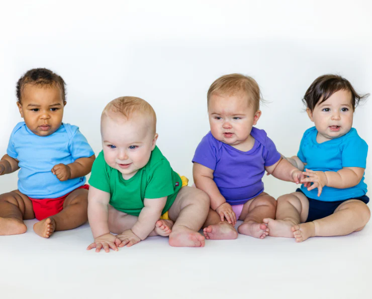 Super-Soft Organic Cotton Baby Rib Short Sleeve Lap Tee| Oatmeal - Drispect